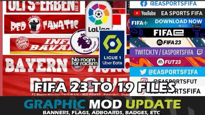 دانلود پک Adboards 23/24 برای fifa 19