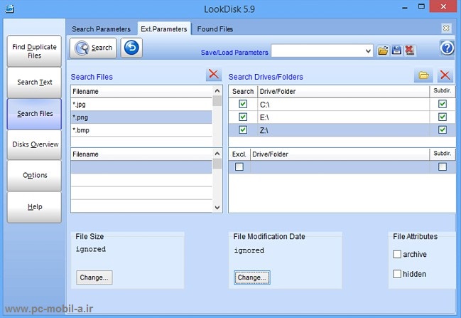 دانلود LookDisk 6.2 Final نرم افزار جستجوی فایل ها