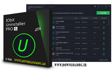 دانلود IObit Uninstaller Pro 14.2.1.7 + Portable – حذف و پاکسازی کامل نرم افزارها