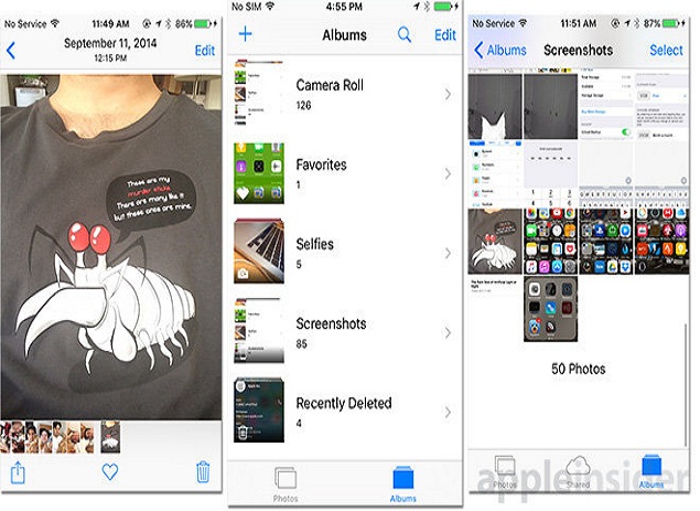 آخرین سیستم عامل iOS 9 بتا شامل عکس جداگانه پوشه ها برای selfies، تصاویر