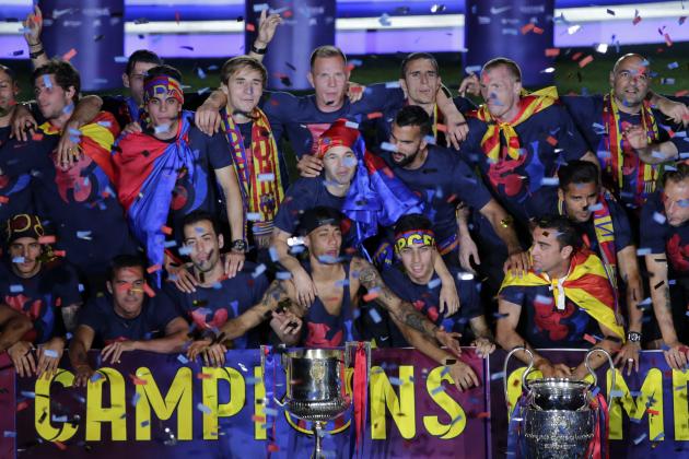 چه چیزهایی بین بارسلونا و تکرار قهرمانی اروپا قرار دارند؟