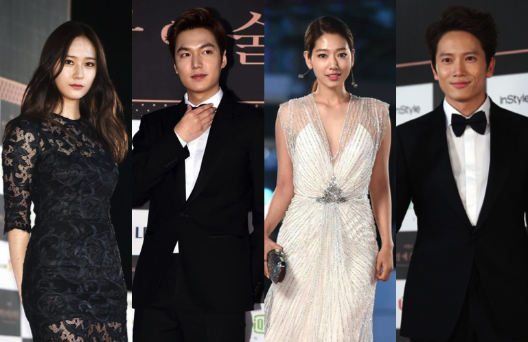 Lee Min Ho, Park Shin Hye, Yoo Chun,walk the red carpet at the 51st Baeksang Arts Awards- لی مین هو ،پارک شین های ، یو چون و بسیاری از بازیگر