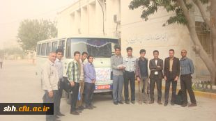 اعزام دانشجویان پردیس شهید بهشتی هرمزگان به اردوی راهیان نور