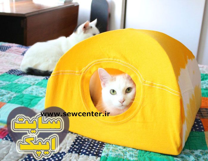 آموزش ساخت خانه برای گربه