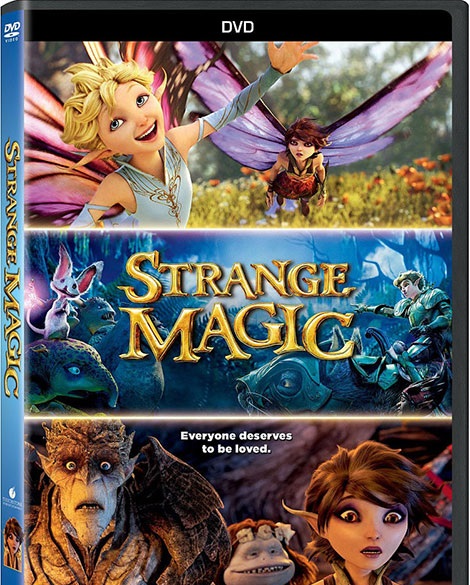 دانلود انیمیشن جدید جادوی عشق Strange Magic 2015