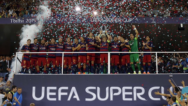 بارسلونا ۵-۴ سویا؛ هیجان انگیزترین قهرمانی سوپر کاپ