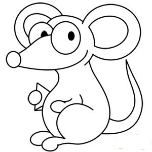 اموزش تصویری نقاشی موش با نمک