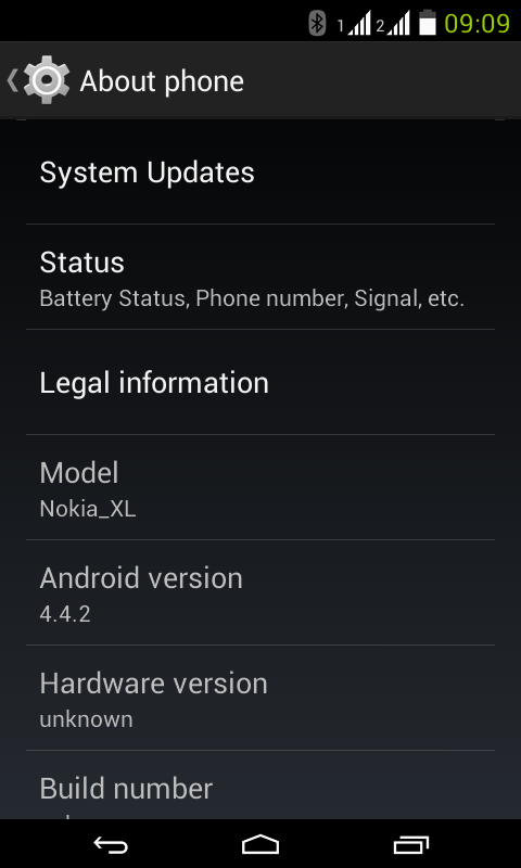 آپدیت نوکیا xl به اندورید  4.4.2   update nokia xl for android 4.4.2 kitkat