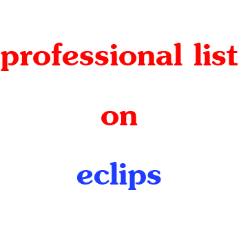 فهرست‌های سفارشی (Customized Lists) در اکلیپس 