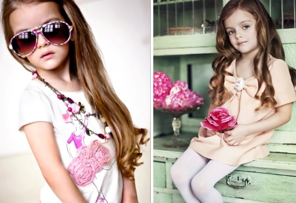 میلان کورنیکوا مدل مشهور لباس های کودکانه