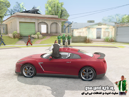 دانلود مود تیر اندازی هنگام رانندگی برای GTA San andreas