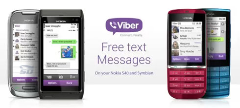 نرم افزار وایبرد نوکیا (برای سیمبین) - Viber 2.01 Symbian