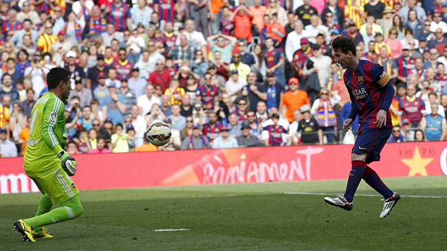 رکورد جدید برای مسی؛ چهارصدمین گل برای بارسلونا