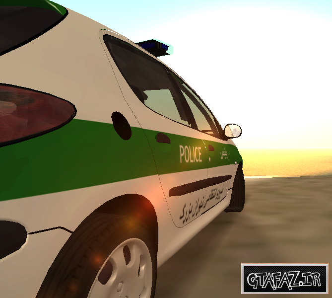 دانلود ماشين 206 پليس براي (GTA5(San Andreas