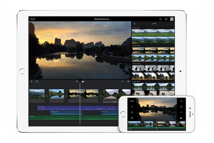 اپل اپلیکیشن iMovie را برای پشتیبانی از 3D Touch و ویدئوهای 4K اپدیت کرد