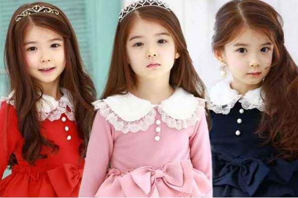 مدل لباس دختر بچه های کره ای 2015