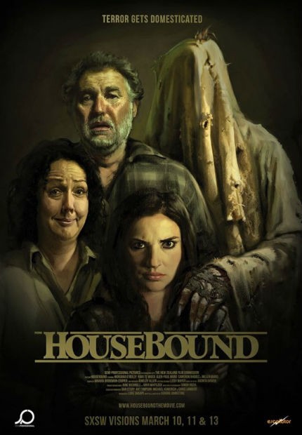 دانلود دوبله فارسی فیلم زمینگیر Housebound 2014