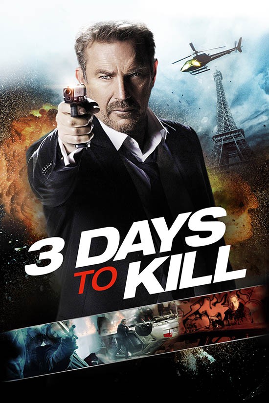 دانلود دوبله فارسی فیلم 3 روز برای کشتن 3Days to Kill 2014