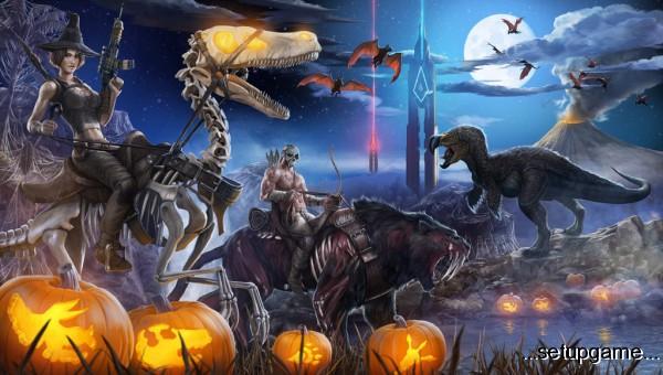 با بروزرسانی جدید بازی ARK: Survival Evolved به استقبال هالووین بروید 