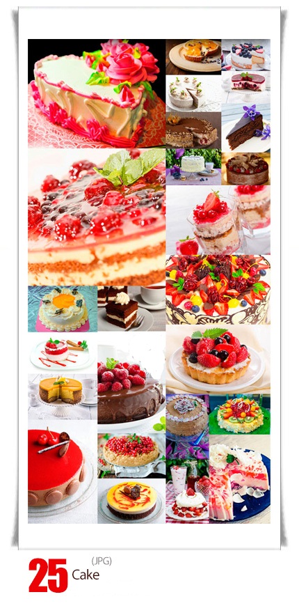 دانلود تصاویر با کیفیت کیک، کیک میوه ای، کیک شکلاتی، کاپ کیک - Cake 