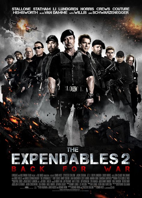 دانلود فيلم The Expendables 2 2012 (بي مصرف هاي 2) 