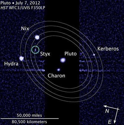  قمرهای پلوتو از نگاه فضاپیمای نیوهورایزنز + تصاویر 