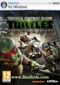 نسخه فشرده بازی teenage mutant ninja turtles out of the shadows