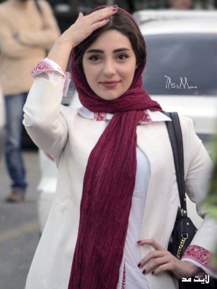 مدل مانتوهای هستی مهدوی فر بازیگر زن ایرانی 