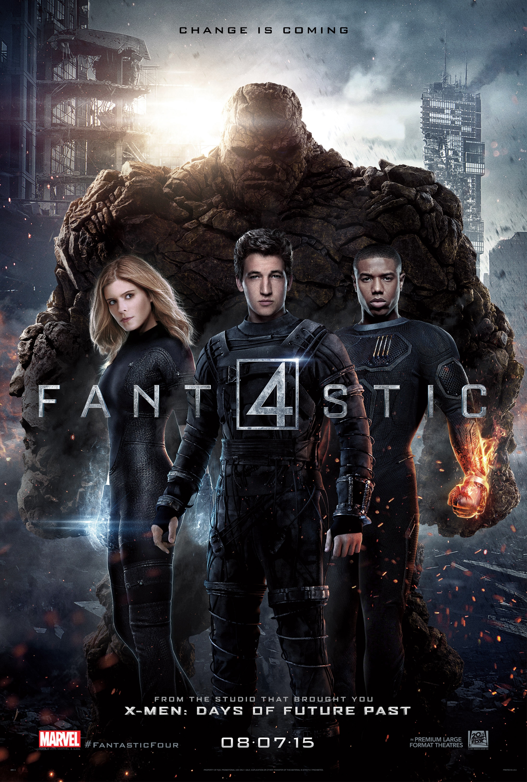 دانلود فیلم چهار شگفت انگیز – Fantastic Four 2015