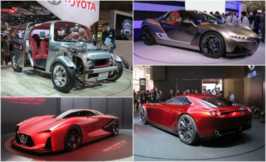 هفت ماشین دیدنی در نمایشگاه توکیو