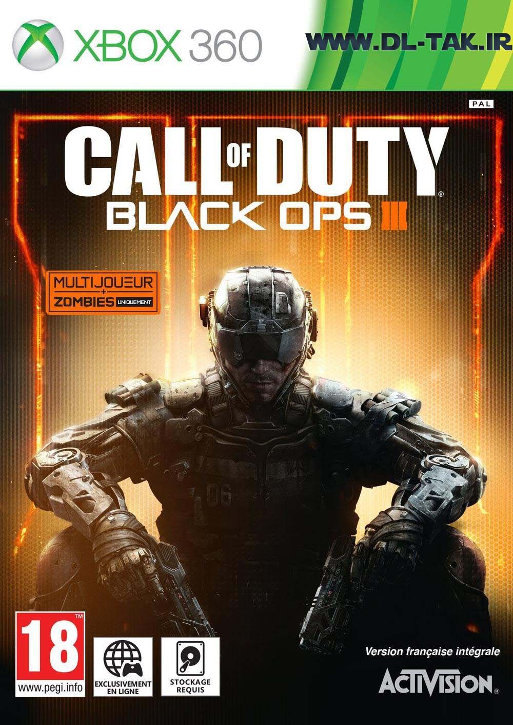 دانلود بازی Call Of Duty Black Ops III برای XBOX 360