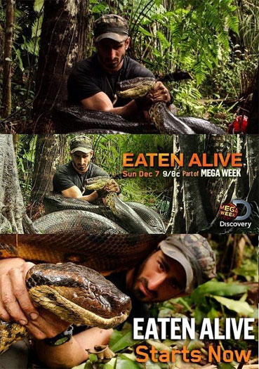 دانلود مستند Eaten Alive Anaconda 2014 با کیفیت عالی
