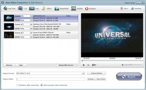 دانلود Ann Video Converter Pro v7.3.0 نرم افزار تبدیل فایل های ویدئویی