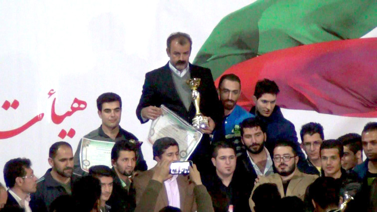  مسابقات پرس سینه قهرمانی باشگاه های استان به میزبانی لردگان برگزار شد
