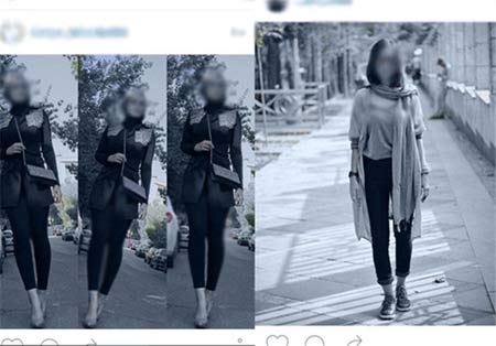 تصاویر دختران مدل اینستاگرام در خیابانهای تهران
