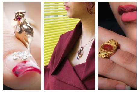 مدل جواهرات برند ایرانی Zamos