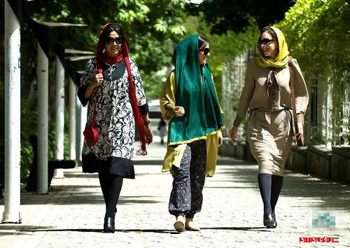 افزایش دختران ساپورت پوش در تهران +عكس