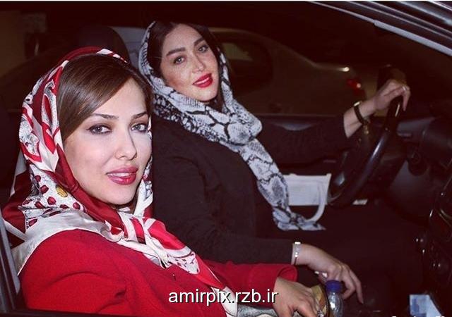 عکسهای جدید و جذاب لیلا اوتادی و سارا منجزی اذر ۹۴