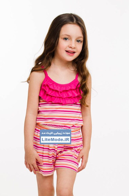 مدل لباس بهاری دختربچه های زیر ده سال 